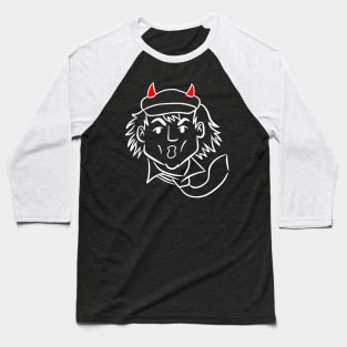 Angus Face Baseball T-Shirt